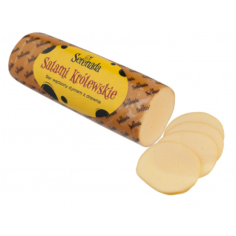 Serenada Salami Smoked сир твердий 45% Польща - фото | Сирна Карта